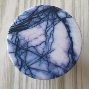 BUNDLE 10/$5 Cell Phone Grip BLACK WHITE CRACKLE